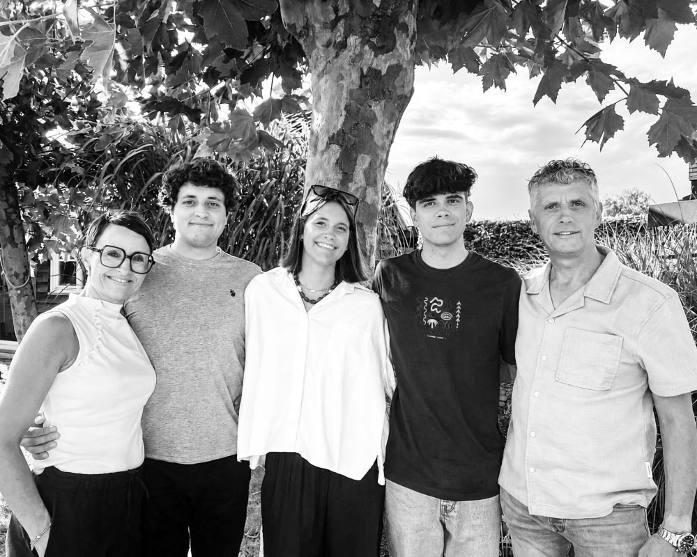 familiefoto Tine
